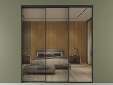 Перегородка Formato внутри проёма телескопик синхро 2