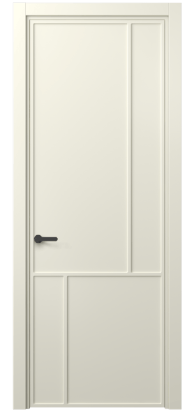 Дверь межкомнатная 8606 ММБ . Цвет Матовый молочно-белый. Материал Гладкая эмаль. Коллекция Frame. Картинка.